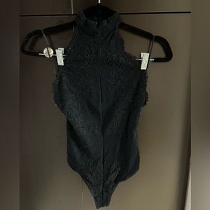 Free People high neck bodysuit
